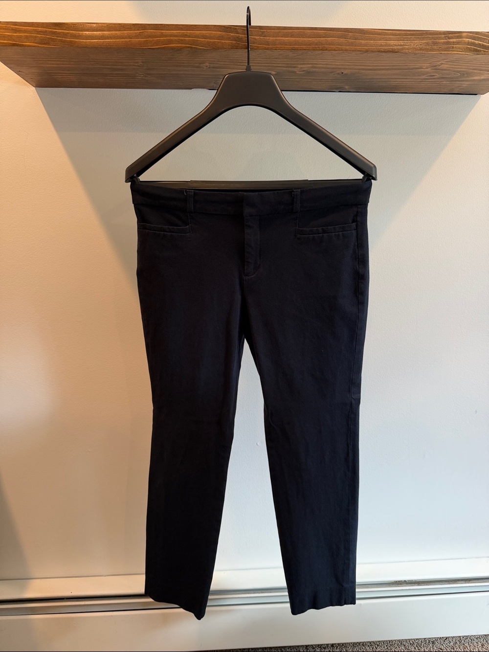 Banana Republic Black Straight-Leg Pants